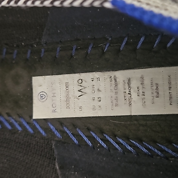 Rothy's Blue Birdseye Round Toe Slip-On Ballet Flats - women's 9 - Picture 3 of 10